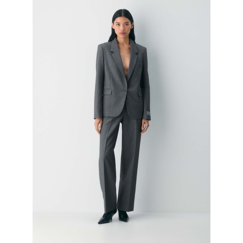 Babaton Producer blazer (re)ssential 4 heather charcoal